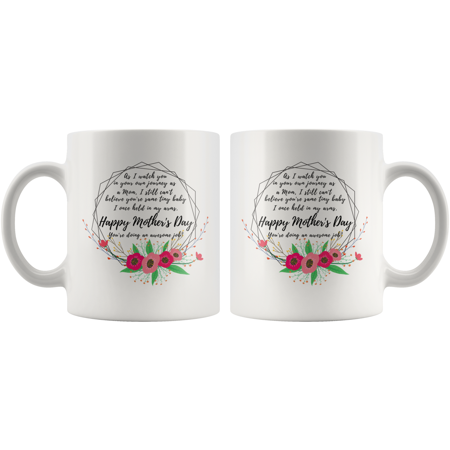 You're Doing an Awesome Job! Mother's Day Mug - Sentimental gift from Mom or Dad