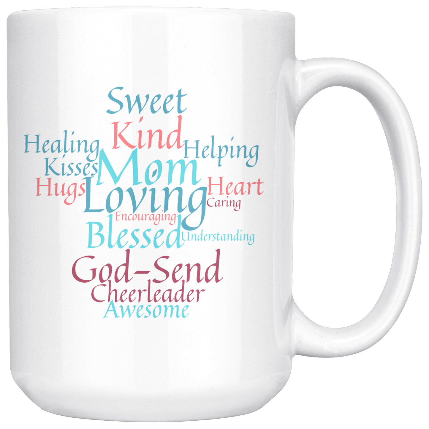 Mom Mug 'Sprinkles' - Makes a Great Gift for Birthdays, Christmas, Mother's Day or anytime!