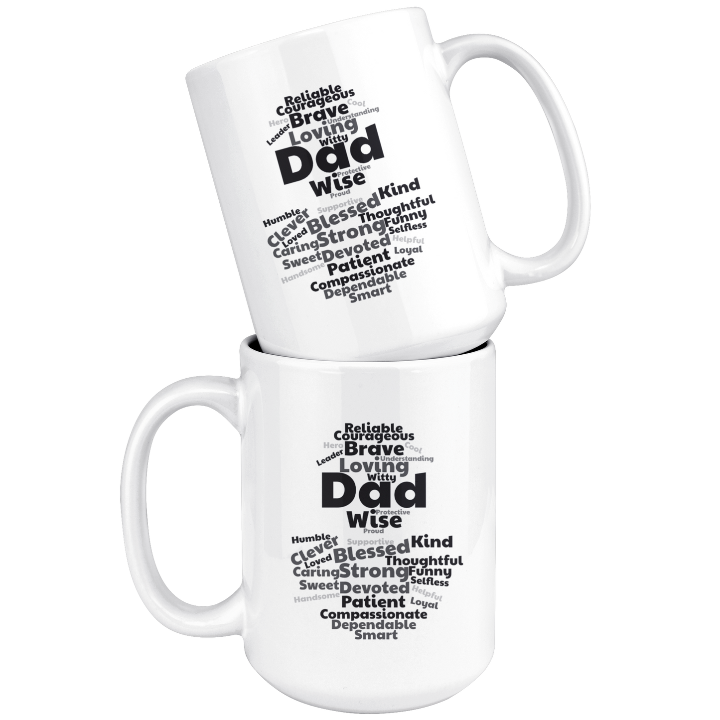 Dad Mug - 'On The Road' - Makes a great gift for Birthdays, Christmas, Father's Day or anytime!