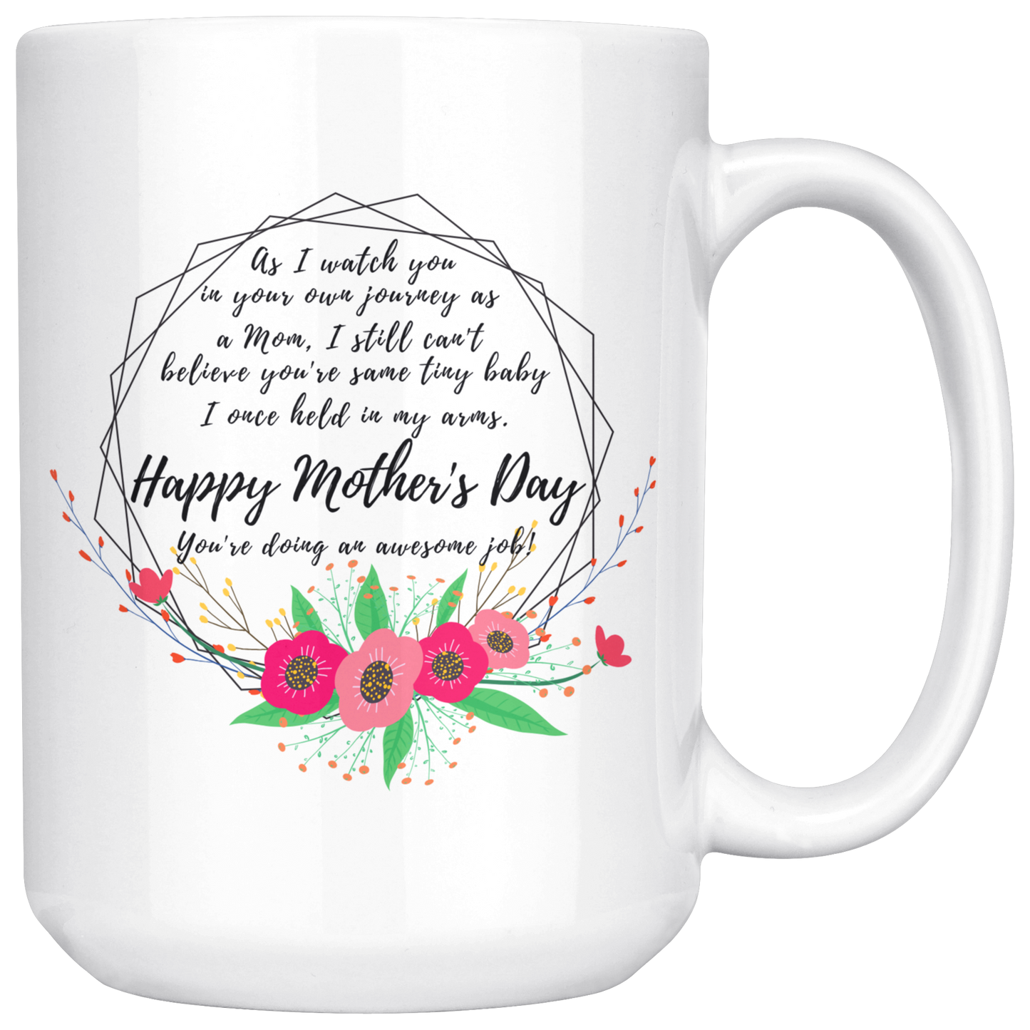You're Doing an Awesome Job! Mother's Day Mug - Sentimental gift from Mom or Dad