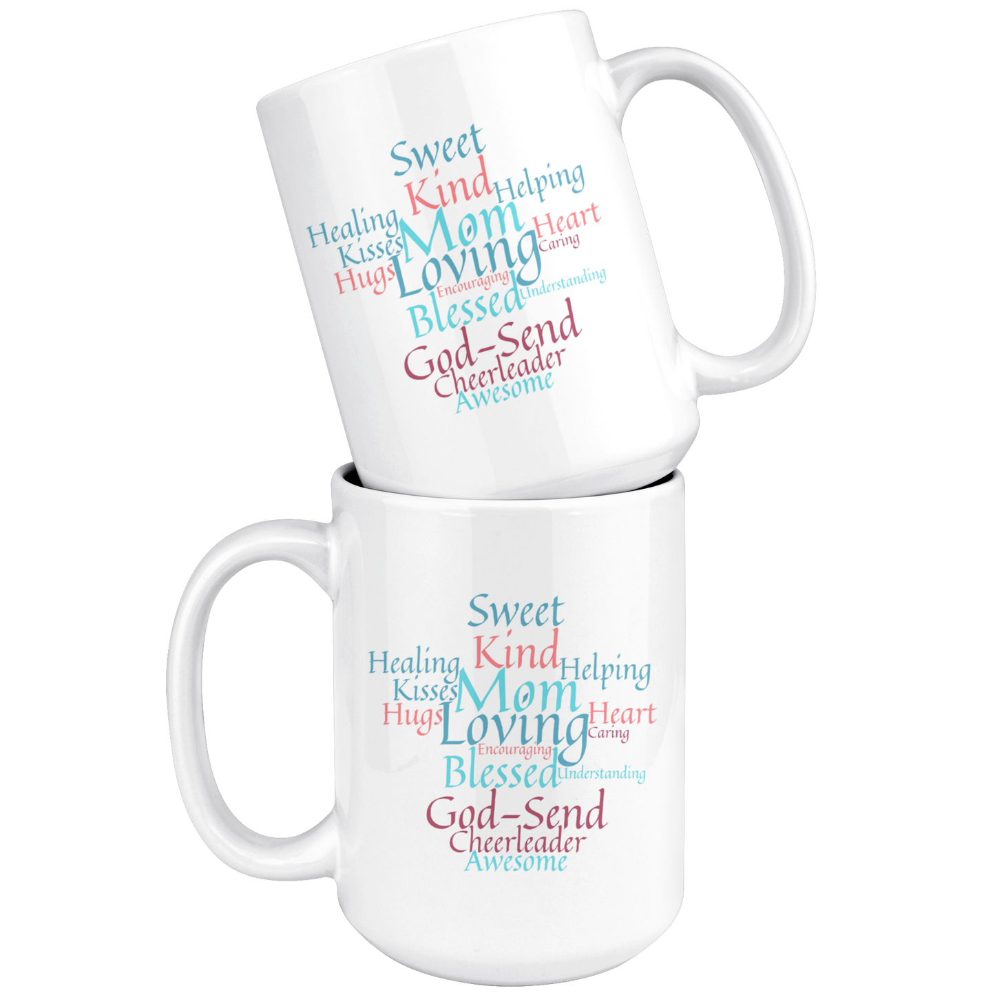 Mom Mug 'Sprinkles' - Makes a Great Gift for Birthdays, Christmas, Mother's Day or anytime!