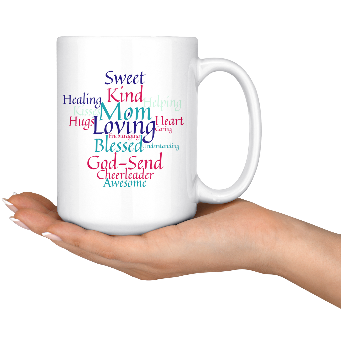 Mom Mug 'By the Waterside' - Makes a Great Gift for Birthdays, Christmas, Mother's Day or anytime!