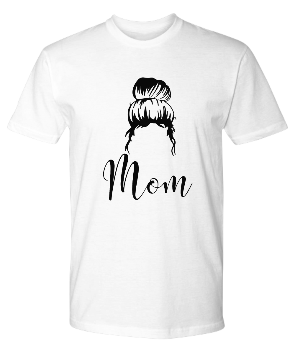 Messy Bun Mom Tee