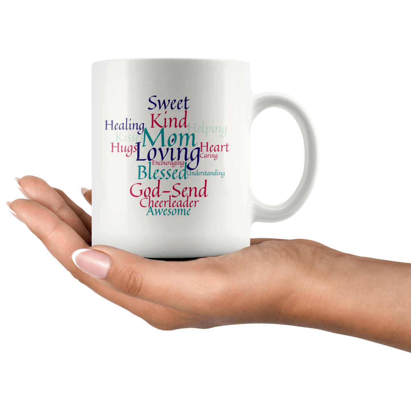 Mom Mug 'By the Waterside' - Makes a Great Gift for Birthdays, Christmas, Mother's Day or anytime!