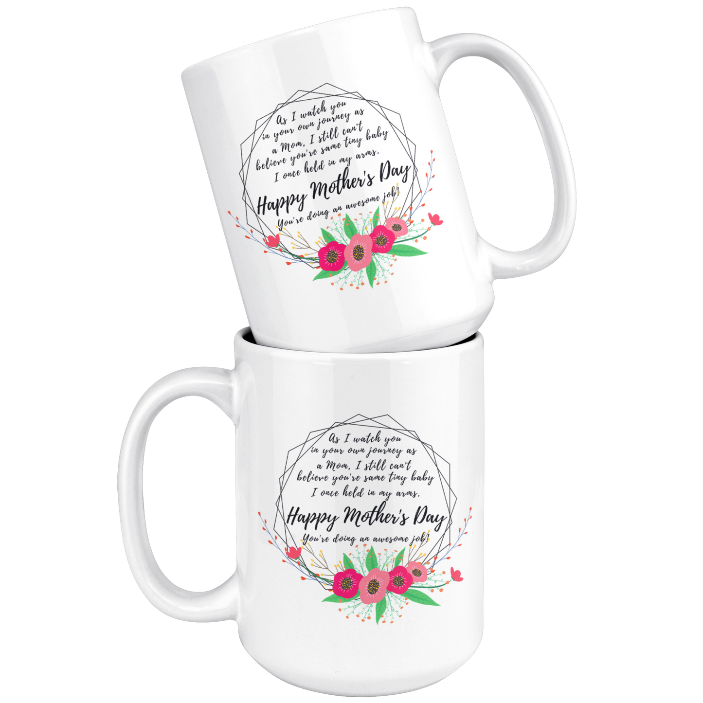 You're Doing an Awesome Job! Mother's Day Mug - Sentimental gift from Mom or Dad