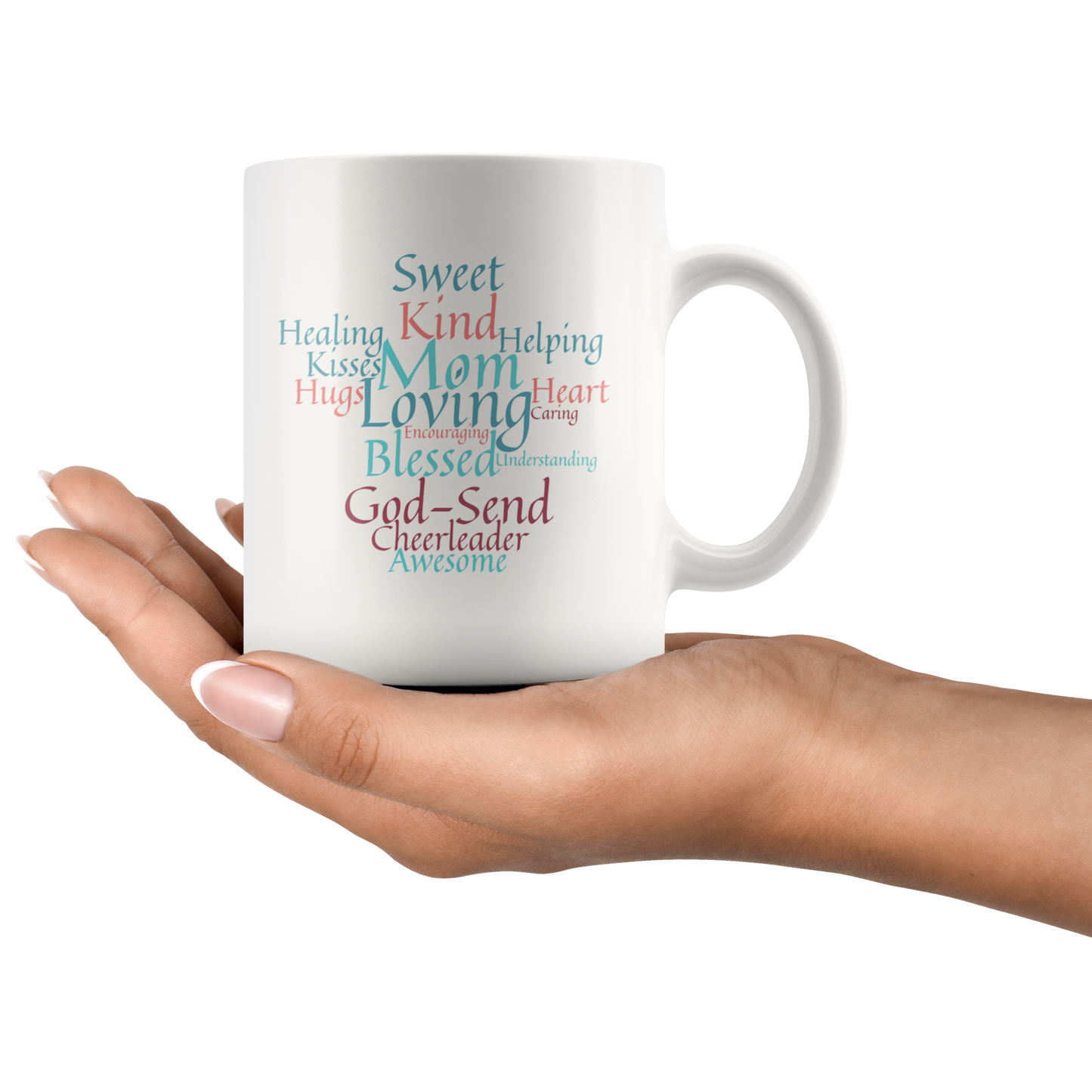 Mom Mug 'Sprinkles' - Makes a Great Gift for Birthdays, Christmas, Mother's Day or anytime!