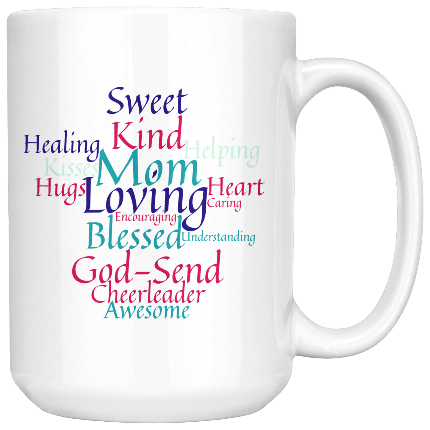Mom Mug 'By the Waterside' - Makes a Great Gift for Birthdays, Christmas, Mother's Day or anytime!