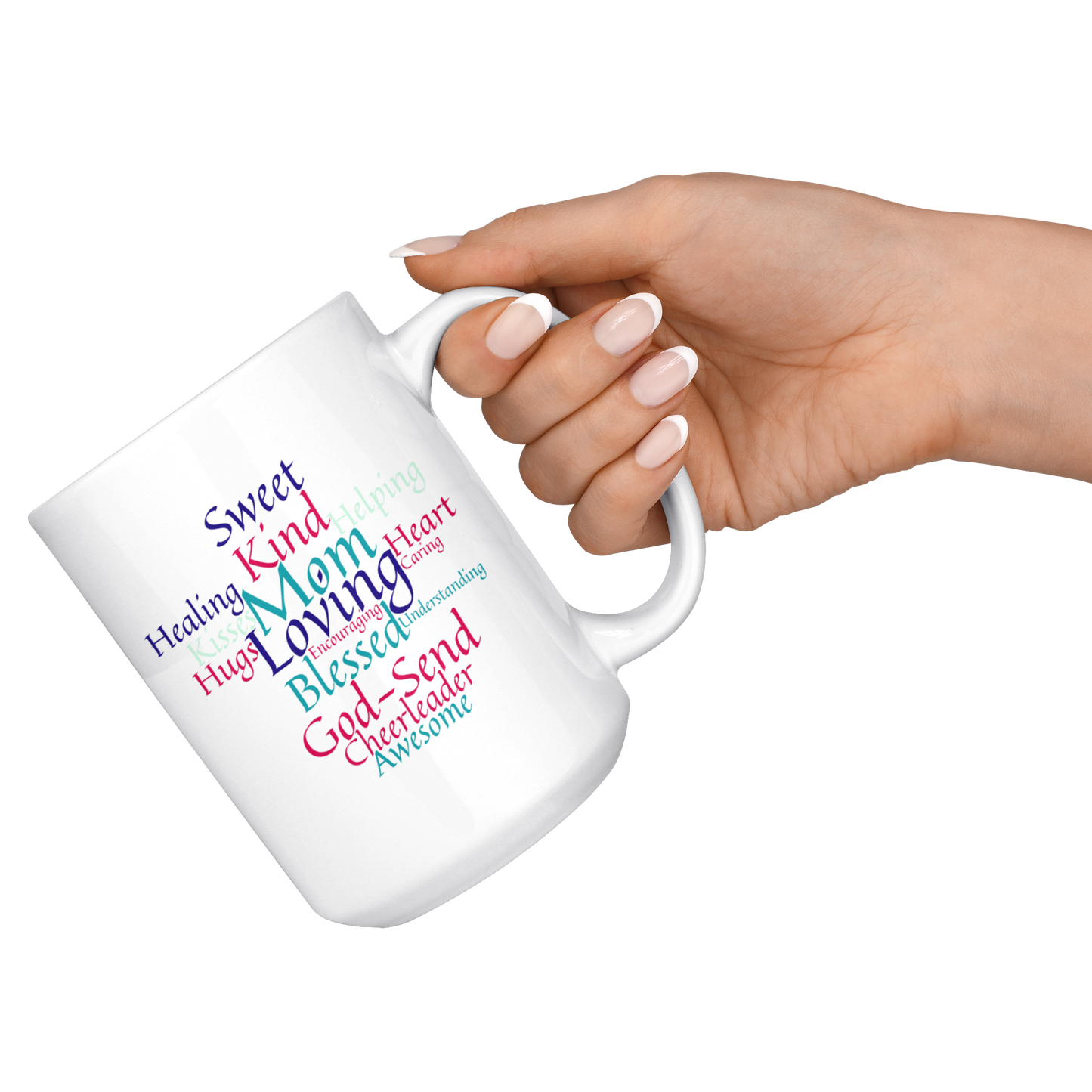 Mom Mug 'By the Waterside' - Makes a Great Gift for Birthdays, Christmas, Mother's Day or anytime!