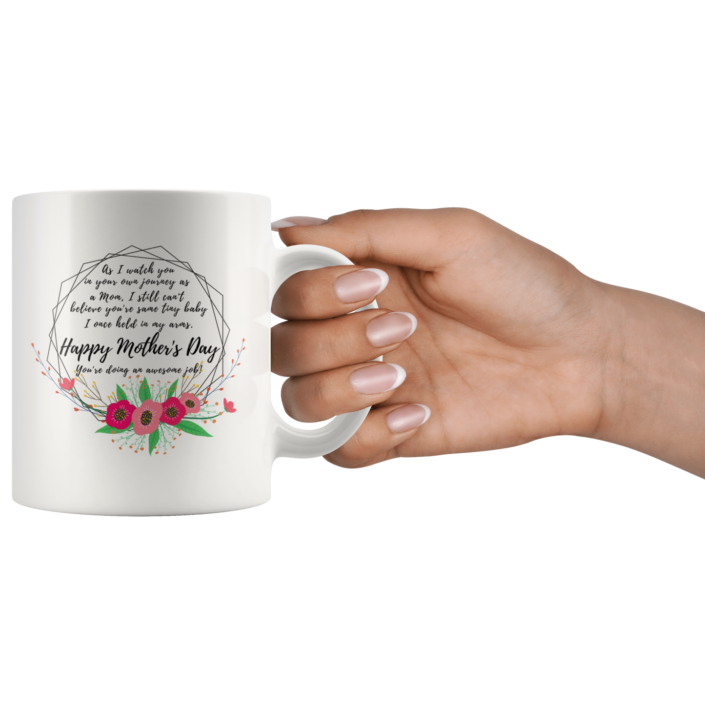 You're Doing an Awesome Job! Mother's Day Mug - Sentimental gift from Mom or Dad