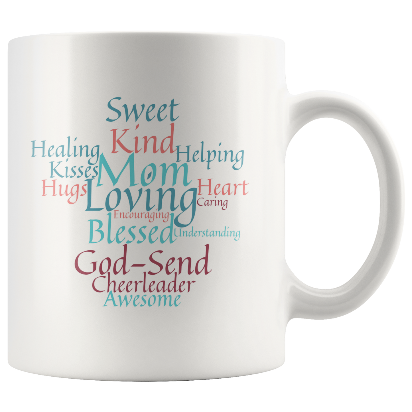 Mom Mug 'Sprinkles' - Makes a Great Gift for Birthdays, Christmas, Mother's Day or anytime!