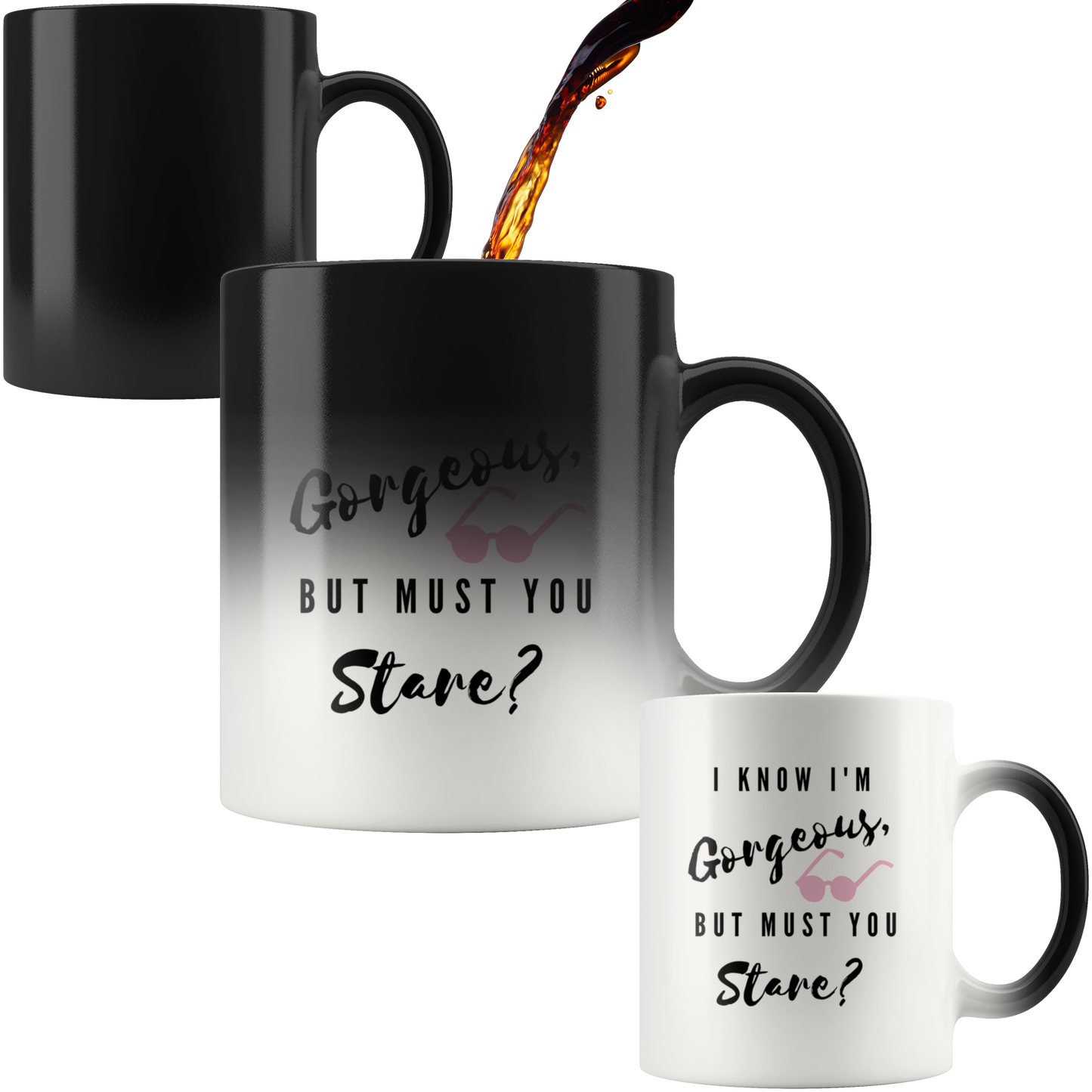 Must You Stare? Colour-Changing 'Magic Mug'  Series