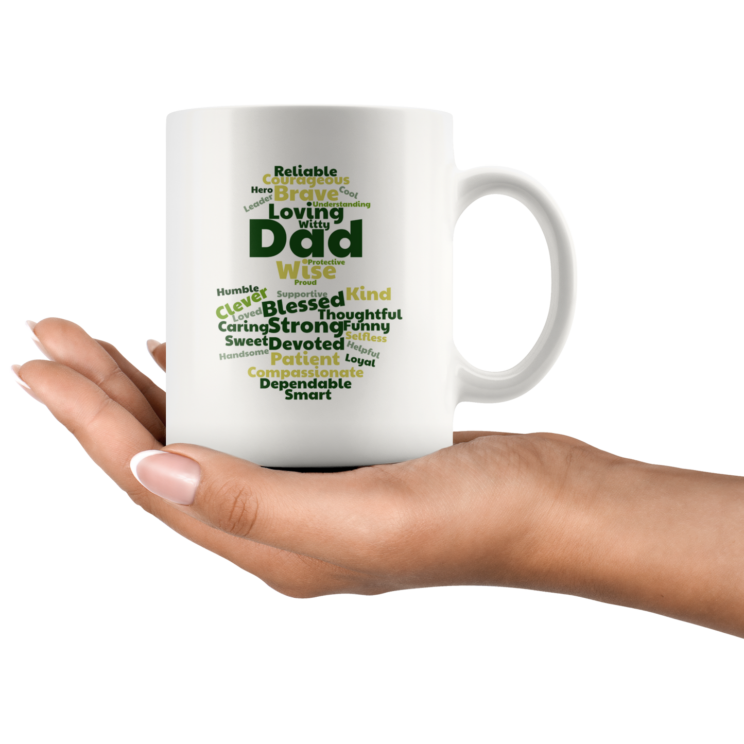 Dad Mug - 'Still Growing' - Makes a great gift for Birthdays, Christmas, Father's Day or anytime!