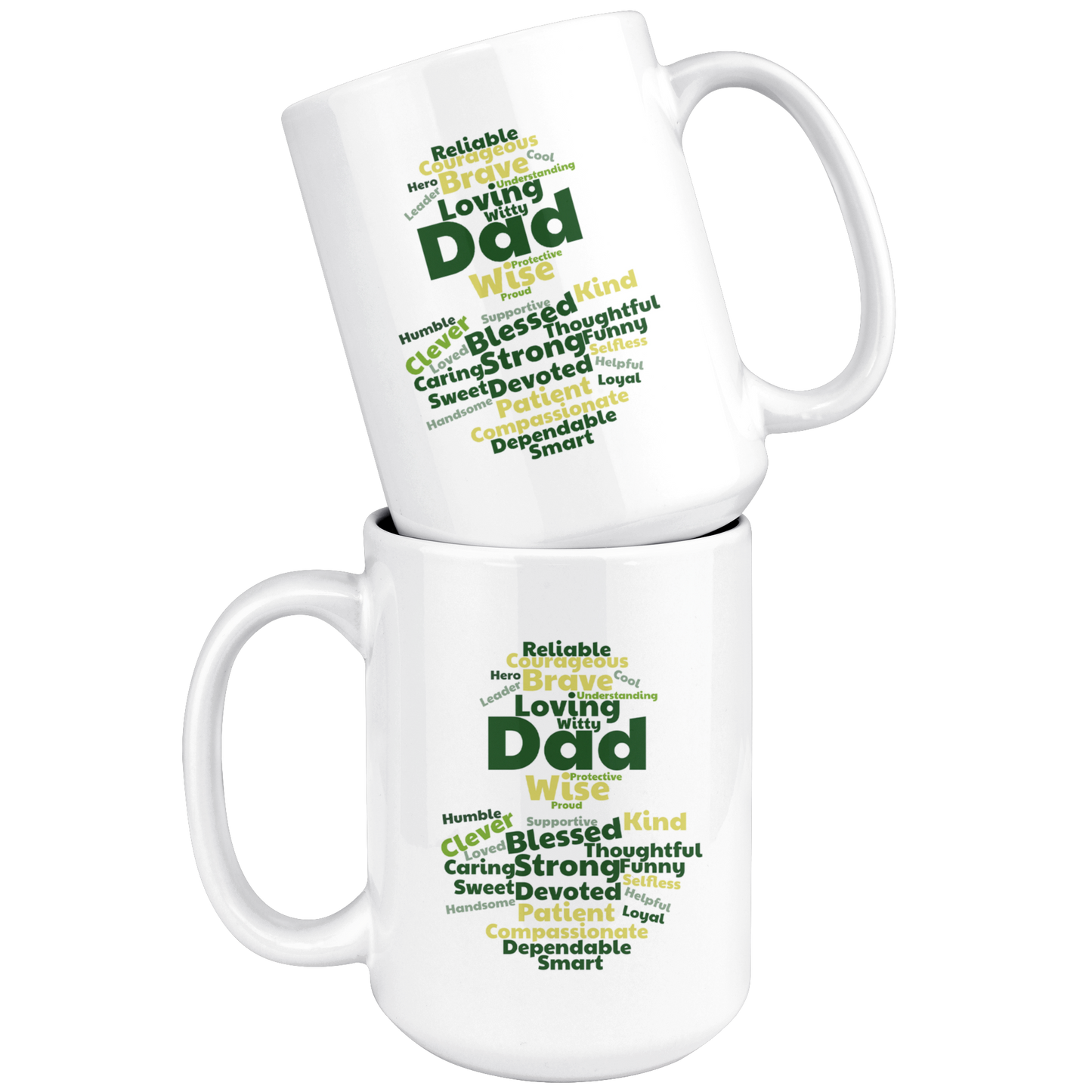 Dad Mug - 'Still Growing' - Makes a great gift for Birthdays, Christmas, Father's Day or anytime!