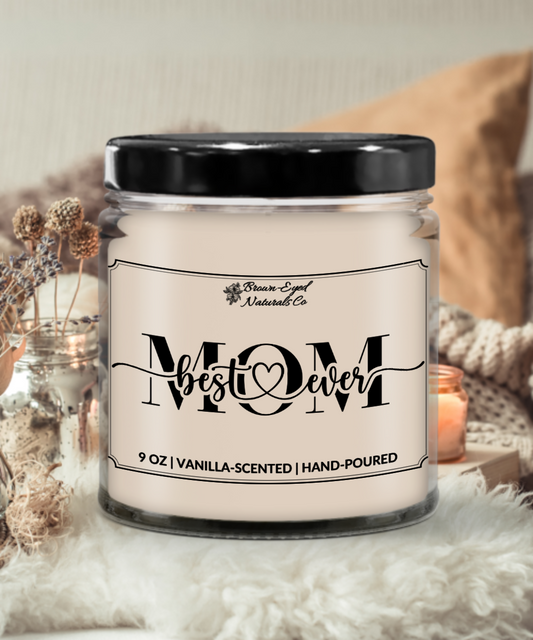 Best Mom Ever Candle - Wht