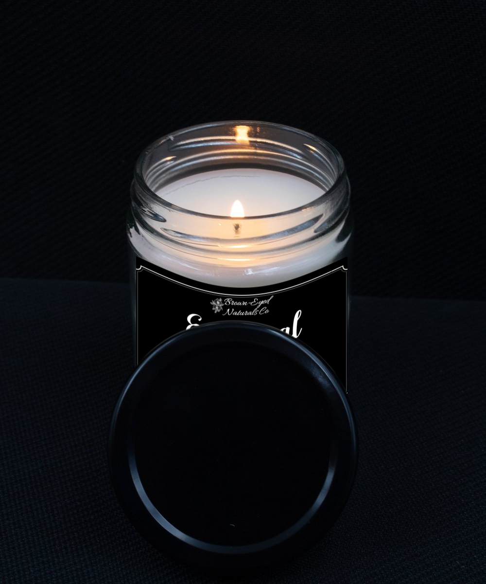 'Emotional Support' Candle - Black