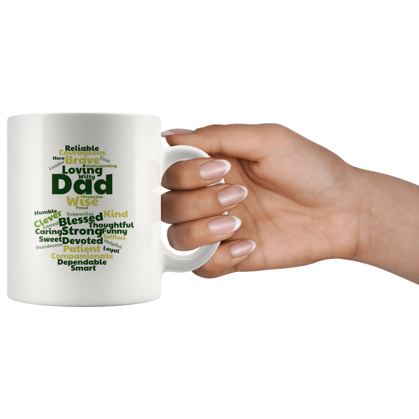 Dad Mug - 'Still Growing' - Makes a great gift for Birthdays, Christmas, Father's Day or anytime!