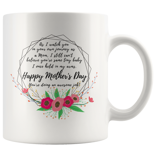 You're Doing an Awesome Job! Mother's Day Mug - Sentimental gift from Mom or Dad